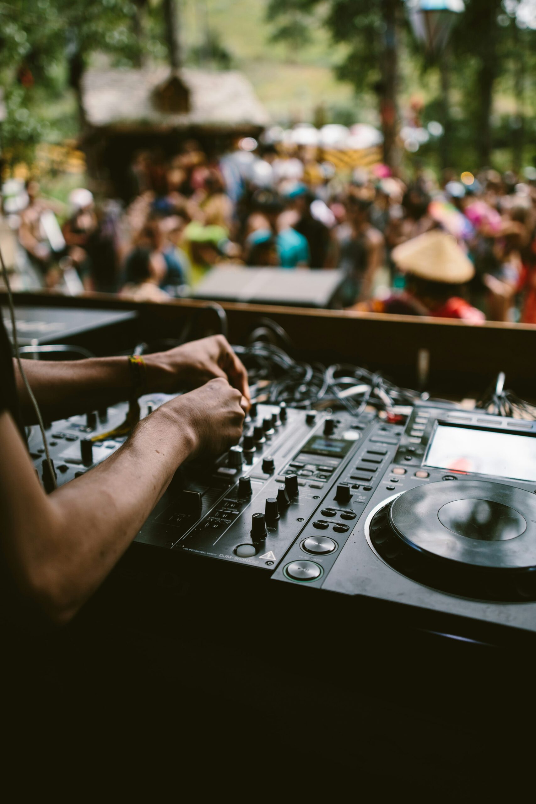 DJ entertaining guests at an event in Vancouver Washington