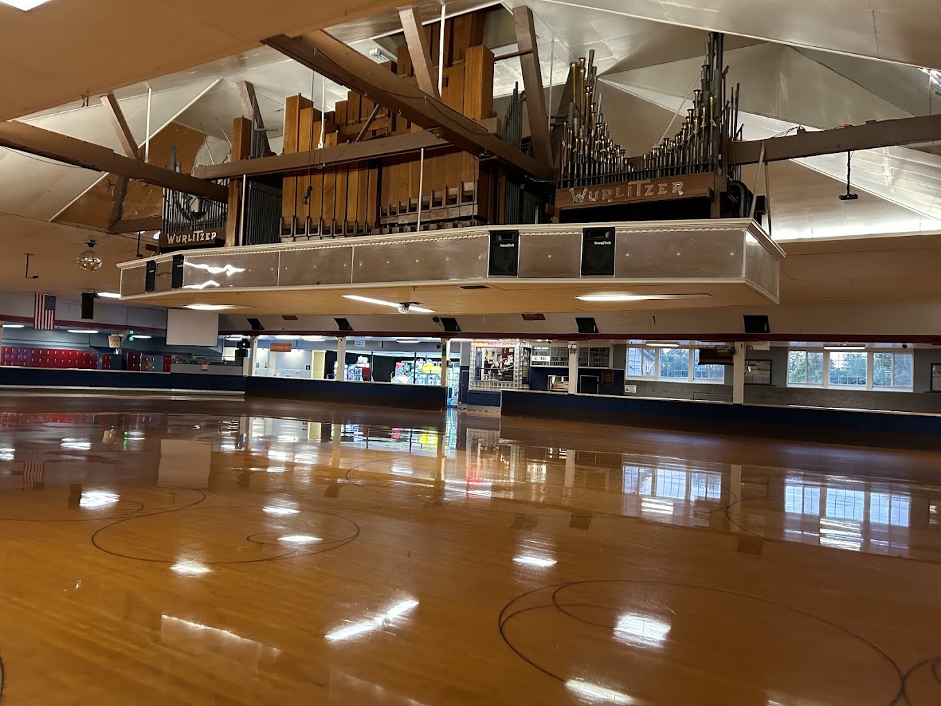 Oaks Park Roller Rink in Portland Oregon