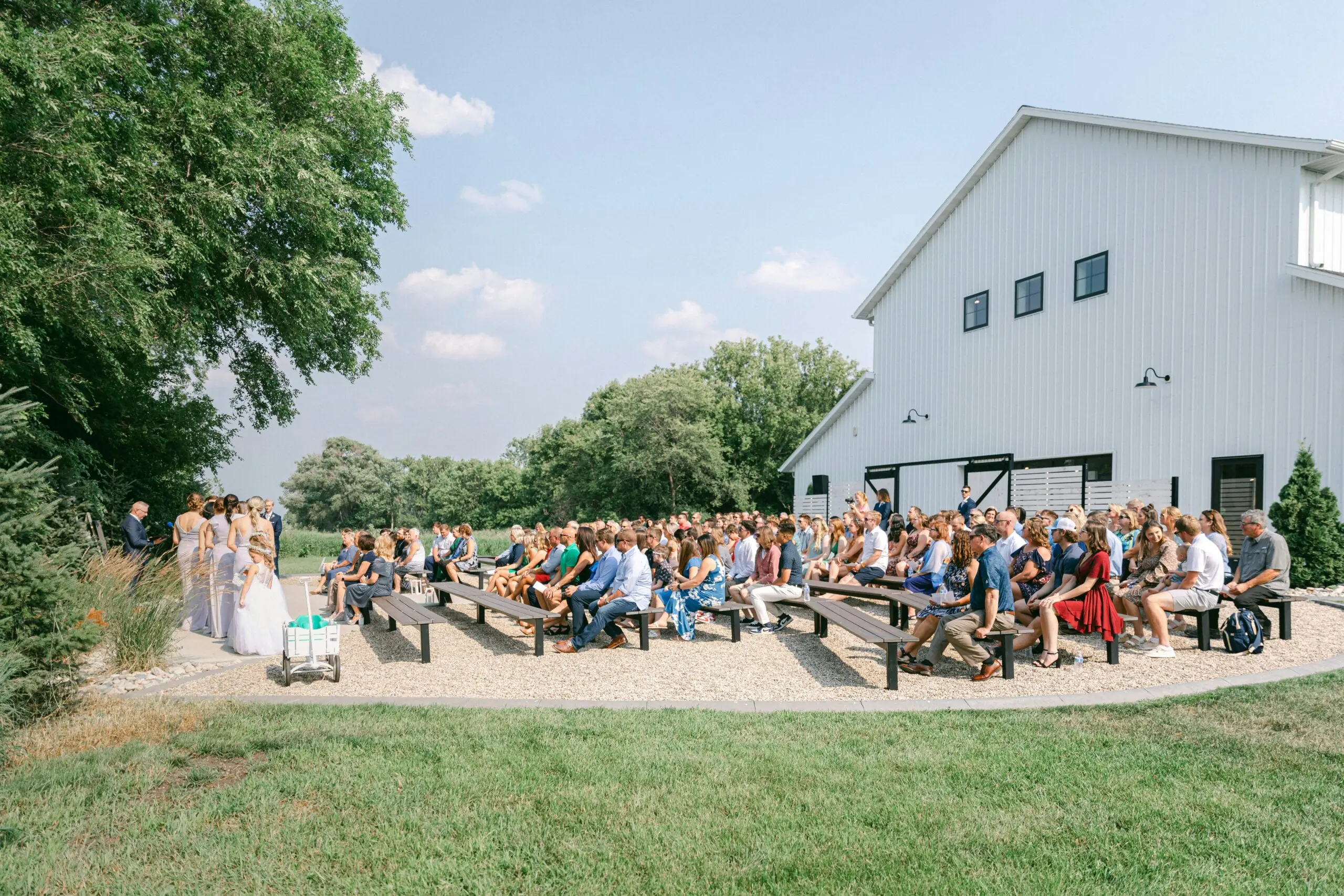 Classic photo booth rental for barn and country weddings
