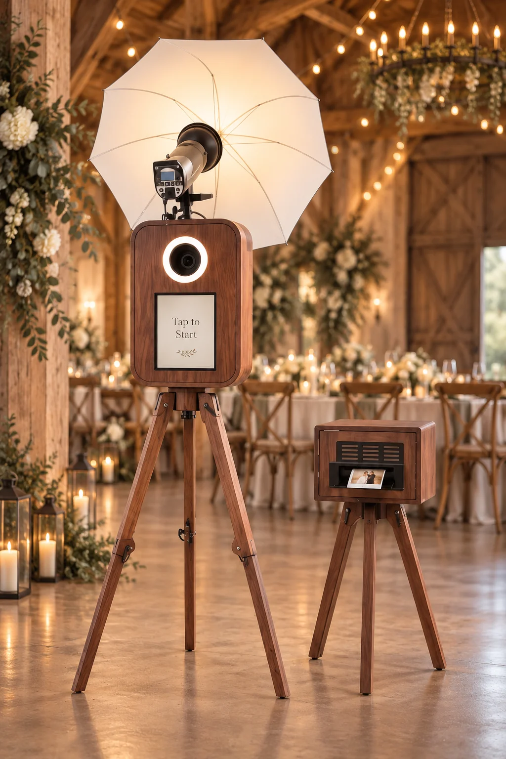 Classic Photo Booth Rental in Vancouver WA by Pebble Photo Booths