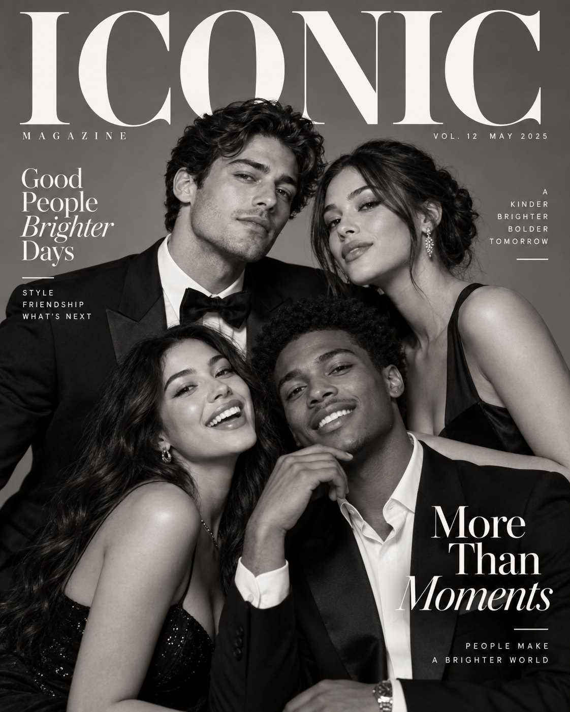 Magazine Cover Photo Booth glam cover example in Portland Oregon