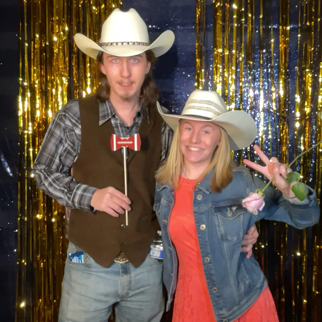 School dance photo booth rental in Portland Oregon by Pebble Photo Booths