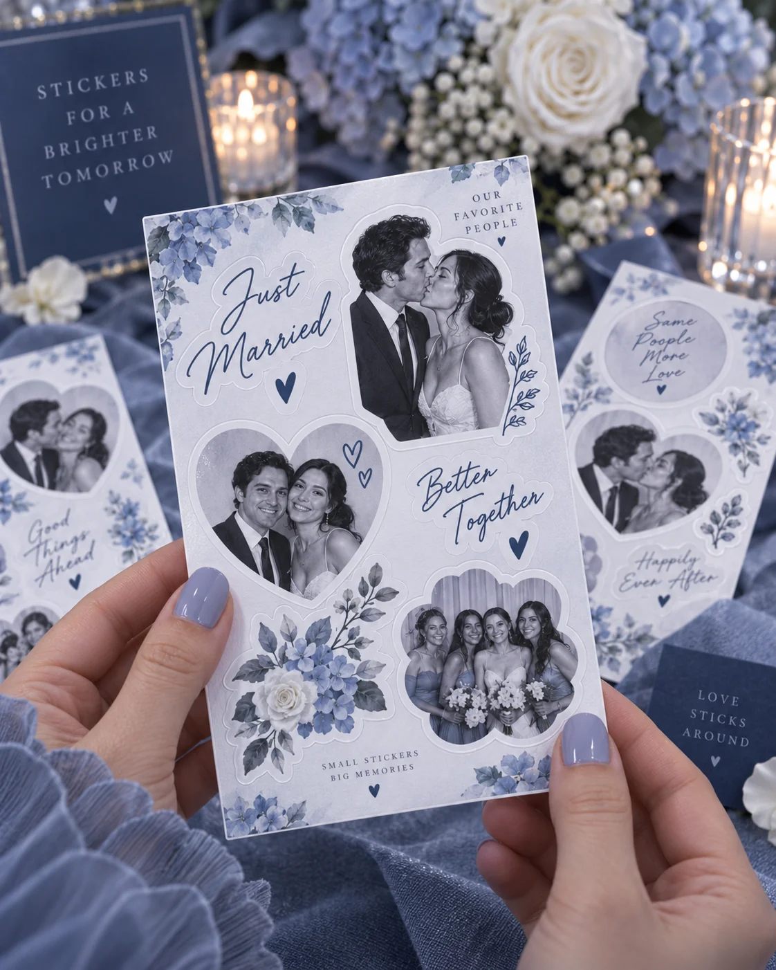 Sticker souvenir photo booth rental in Portland Oregon by Pebble Photo Booths