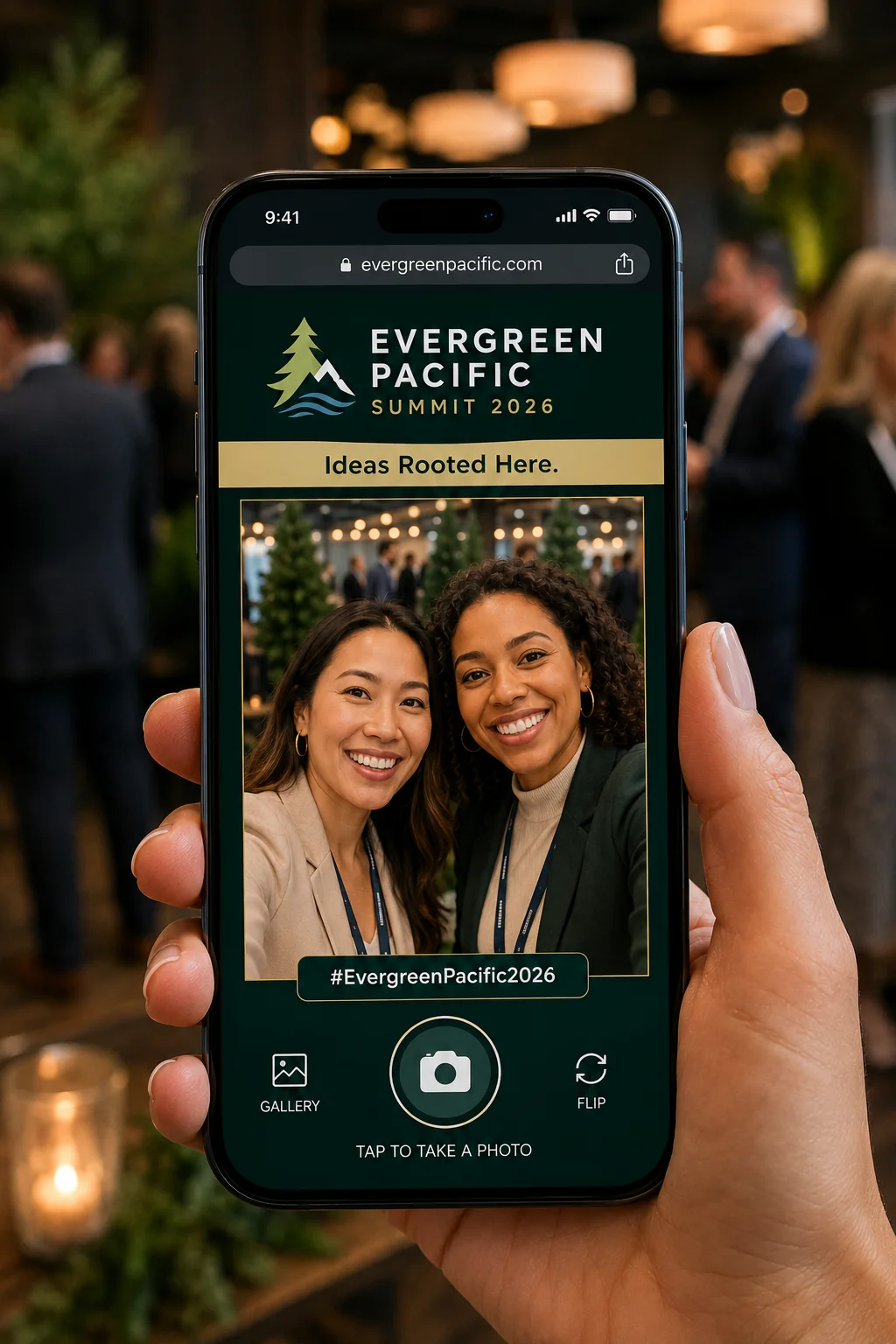 Virtual Photo Booth experience for remote and hybrid events