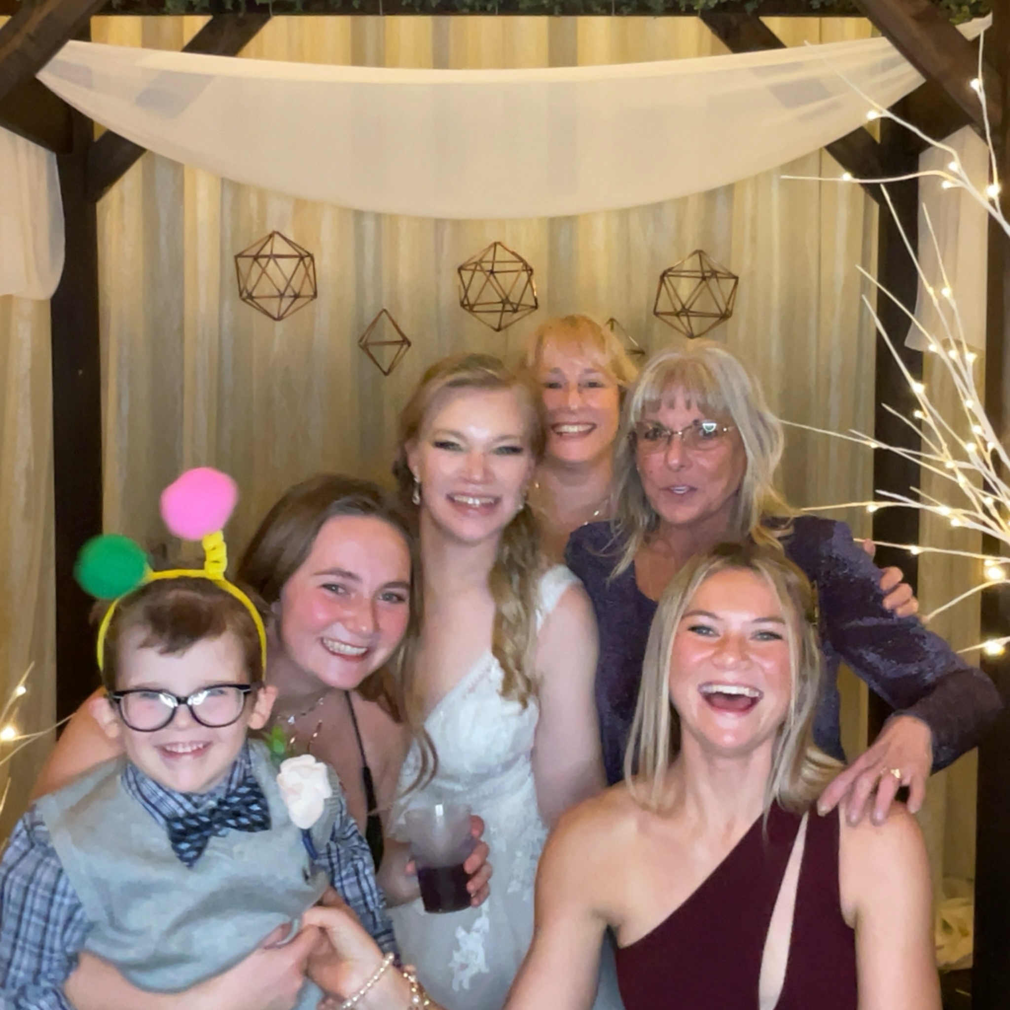 Tacoma wedding photo booth at Historic 1625 Tacoma Place