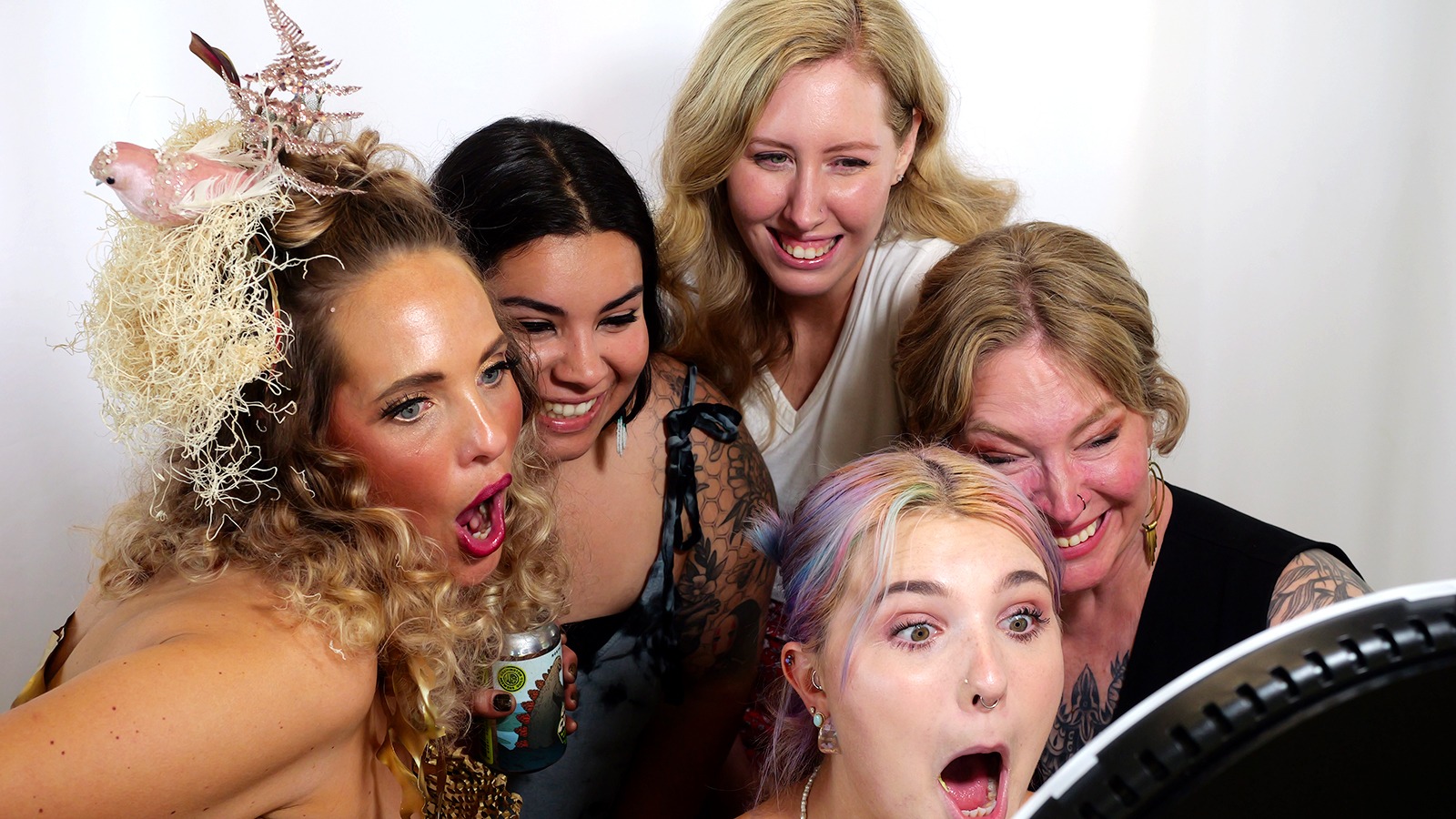Wedding photo booth rental in Portland from Pebble Photo Booths
