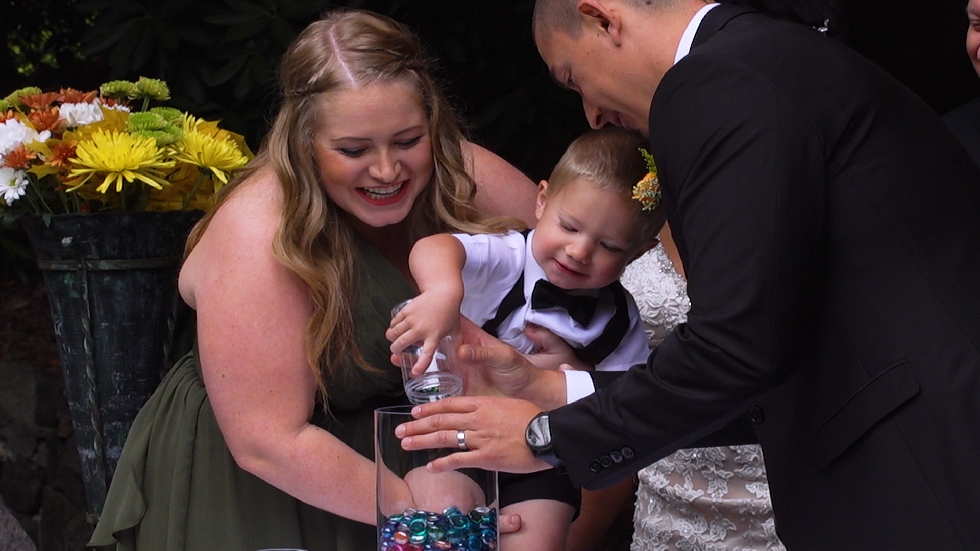 Wedding videography by Pebble Videography