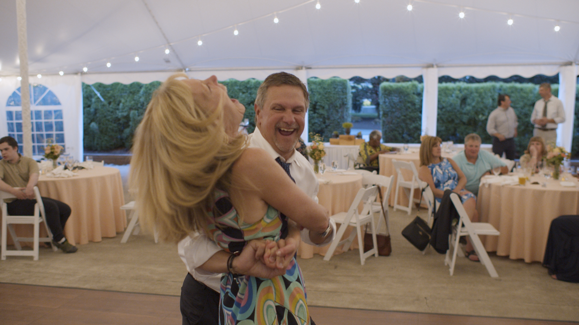 Wedding videography capturing a real wedding moment